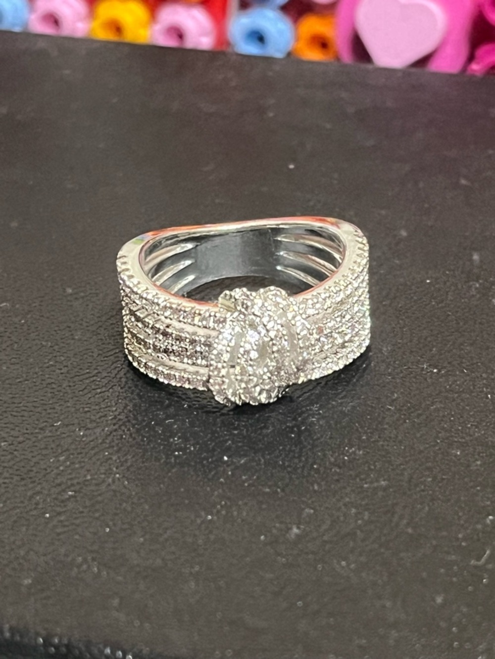 Macy's Exclusive INC Pavé Knotted Multi Row Band
